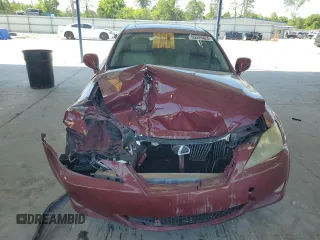 2007 Lexus IS 250 z VIN JTHBK262275040812, wystawiony jako Copart lot #55524825 z przebiegiem 202 141 mil mil oraz Szkoda całkowita • Salvage title. Historia ofert i sprzedaży dostępna na DreamBid. Obrazek 5.