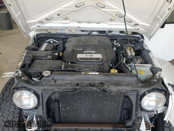2016 Jeep Wrangler Unlimited Sahara with VIN 1C4BJWEGXGL310499, listed as a Copart auction lot 59756015 with 128,498 mi miles and Salvage title. Bid and sale history available at DreamBid. Image 11.
