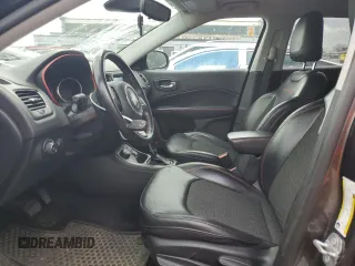 2019 Jeep Compass Trailhawk with VIN 3C4NJDDB0KT775734, listed as a Copart auction lot 50726555 with 81,812 mi miles and Salvage Title. Bid and sale history available at carsss.com. Image 7.