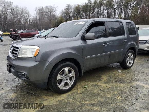 2012 Honda Pilot EX-L with VIN 5FNYF3H57CB023834, listed as a Copart auction lot 44232775 with 186,919 mi miles and Salvage Title. Bid and sale history available at carsss.com. Image 1.