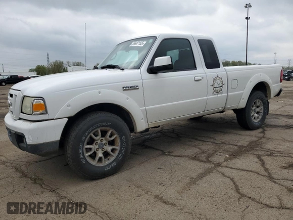 2007 Ford Ranger XLT with VIN 1FTZR45E97PA17597, listed as a Copart auction lot 55647155 with 134,593 mi miles and Clean Title. Bid and sale history available at DreamBid. Image 1.