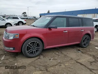 2015 Ford Flex SEL with VIN 2FMHK6C87FBA13803, listed as a Copart auction lot 47535835 with 205,128 mi miles and Clean Title. Bid and sale history available at carsss.com. Image 1.