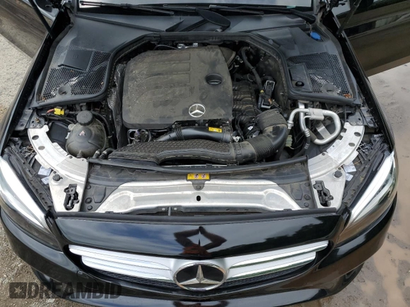 2021 Mercedes-Benz C 300 z VIN W1KWF8DB3MR652122, wystawiony jako Copart lot #58730185 z przebiegiem 56 599 mil mil oraz Szkoda całkowita • Salvage title. Historia ofert i sprzedaży dostępna na DreamBid. Obrazek 11.