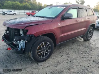 2019 Jeep Grand Cherokee Trailhawk with VIN 1C4RJFLTXKC718606, listed as a Copart auction lot 72661234 with 70,169 mi miles and Salvage Title. Bid and sale history available at carsss.com. Image 1.