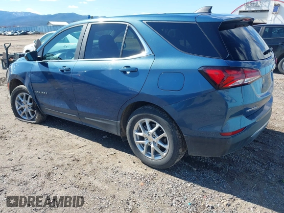 2024 Chevrolet Equinox LT with VIN 3GNAXUEG9RL338596, listed as a IAAI auction lot 41942790 with 25,692 mi miles and . Bid and sale history available at DreamBid. Image 3.