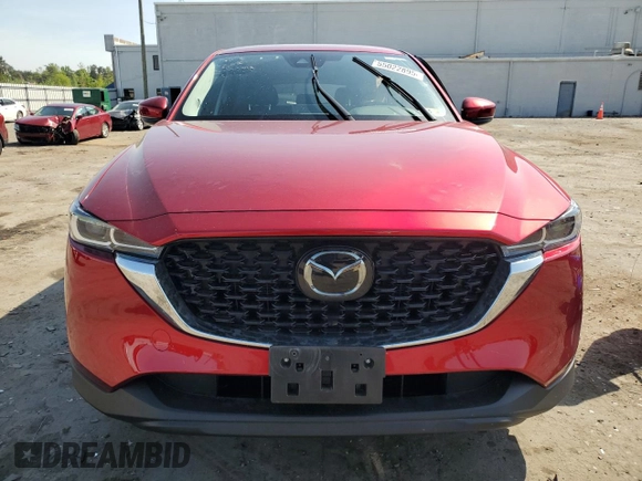 2023 Mazda CX-5 S Select with VIN JM3KFBBM2P0242664, listed as a Copart auction lot 55022895 with 14,129 mi miles and Salvage Title. Bid and sale history available at DreamBid. Image 5.