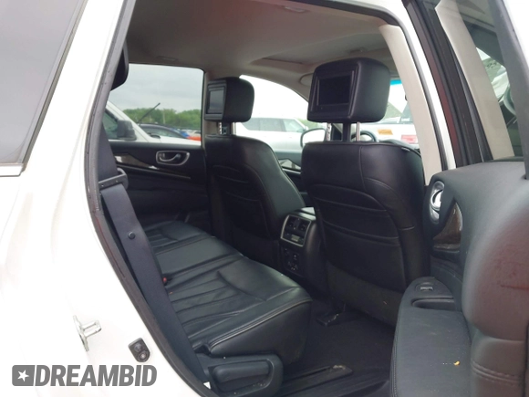 2014 Infiniti QX60 with VIN 5N1AL0MM2EC546616, listed as a IAAI auction lot 42134695 with 85,352 mi miles and . Bid and sale history available at DreamBid. Image 8.