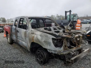 2009 Toyota Tacoma with VIN 5TETX22N19Z654709, listed as a Copart auction lot 80695944 with Not Provided miles and Salvage Title. Bid and sale history available at DreamBid. Image 4.