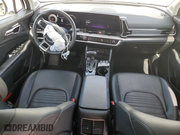 2024 Kia Sportage SX-Prestige with VIN 5XYK53DF9RG188888, listed as a Copart auction lot 51416955 with 16,285 mi miles and Salvage title. Bid and sale history available at DreamBid. Image 8.