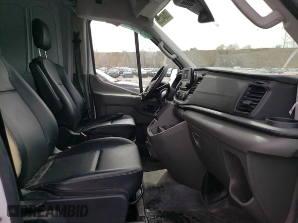 2023 Ford Transit with VIN 1FTYE2CG5PKB19301, listed as a Copart auction lot 50044225 with 38,943 mi miles and Salvage title. Bid and sale history available at DreamBid. Image 7.