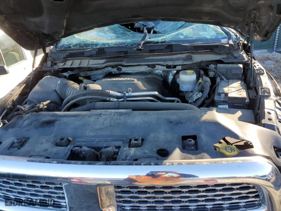 2018 Ram 2500 Laramie with VIN 3C6UR5FJXJG192410, listed as a Copart auction lot 80048264 with 0 mi miles and Salvage Title. Bid and sale history available at carsss.com. Image 12.