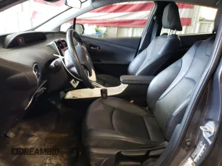2016 Toyota Prius Four with VIN JTDKARFU2G3525333, listed as a Copart auction lot 50138815 with 105,879 mi miles and Salvage Title. Bid and sale history available at DreamBid. Image 7.