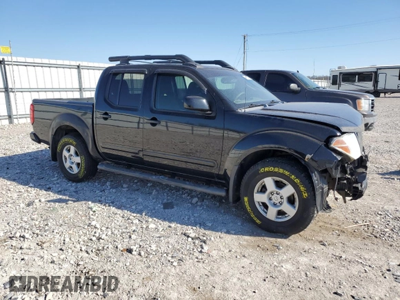 2005 Nissan Frontier 4WD LE with VIN 1N6AD07W15C432361, listed as a Copart auction lot 47805855 with 160,585 mi miles and Salvage Title. Bid and sale history available at carsss.com. Image 4.