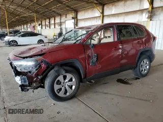 2022 Toyota RAV4 LE with VIN 2T3F1RFV1NW270937, listed as a Copart auction lot 64696305 with 50,876 mi miles and Non repairable. Bid and sale history available at DreamBid. Image 1.