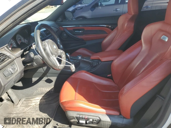 2017 BMW M4 with VIN WBS3R9C51HK709687, listed as a Copart auction lot 53371805 with 68,847 mi miles and Salvage title. Bid and sale history available at DreamBid. Image 7.