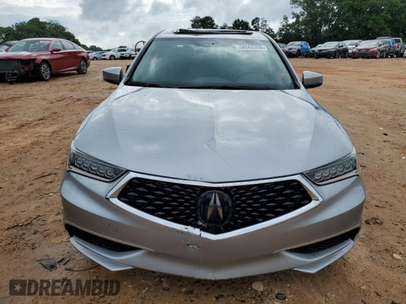 2020 Acura TLX with VIN 19UUB1F32LA007597, listed as a Copart auction lot 58562355 with 77,754 mi miles and Salvage title. Bid and sale history available at DreamBid. Image 5.