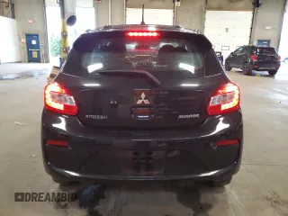 2019 Mitsubishi Mirage ES with VIN ML32A3HJ6KH011077, listed as a Copart auction lot 61005885 with 152,201 mi miles and Salvage title. Bid and sale history available at DreamBid. Image 6.