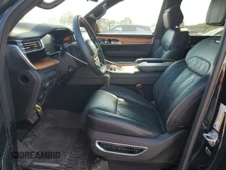 2024 Jeep Grand Wagoneer Series III with VIN 1C4SJSGP4RS186356, listed as a Copart auction lot 65508245 with 13,811 mi miles and Clean title. Bid and sale history available at DreamBid. Image 7.