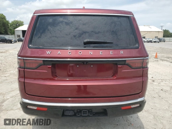 2023 Jeep Grand Wagoneer with VIN 1C4SJUAT0PS543448, listed as a Copart auction lot 55463895 with 34,664 mi miles and Salvage title. Bid and sale history available at DreamBid. Image 6.