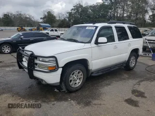 2006 Chevrolet Tahoe LT with VIN 1GNEC13T06R119865, listed as a Copart auction lot 44915225 with 185,145 mi miles and Salvage Title. Bid and sale history available at carsss.com. Image 1.