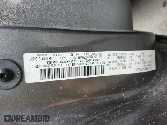 2008 Dodge 1500 SLT z VIN 1D7HA18288S599800, wystawiony jako Copart lot #61833145 z przebiegiem 153 953 mil mil oraz Czysty tytuł • Clean title. Historia ofert i sprzedaży dostępna na DreamBid. Obrazek 10.