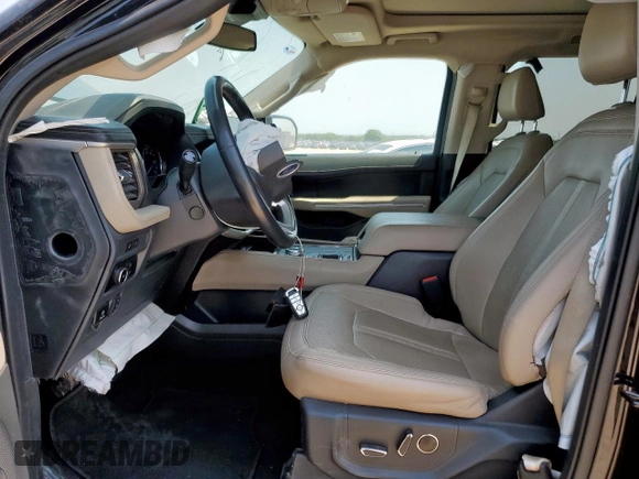 2023 Ford Expedition Max Limited with VIN 1FMJK1K83PEA54196, listed as a Copart auction lot 57048325 with 54,701 mi miles and Clean title. Bid and sale history available at DreamBid. Image 7.