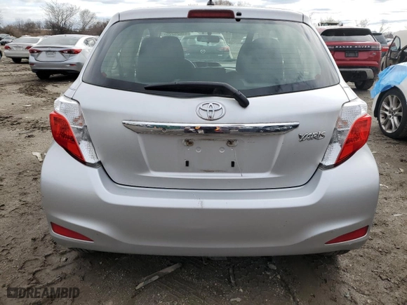 2012 Toyota Yaris L with VIN JTDJTUD38CD522606, listed as a Copart auction lot 44625225 with 265,360 mi miles and Clean Title. Bid and sale history available at carsss.com. Image 6.