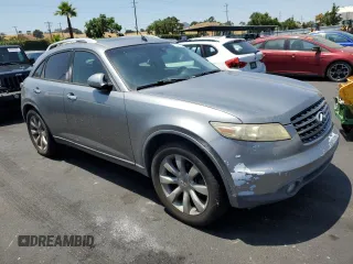 2005 Infiniti FX with VIN JNRAS08W45X210106, listed as a Copart auction lot 60341175 with 152,803 mi miles and Clean title. Bid and sale history available at DreamBid. Image 4.