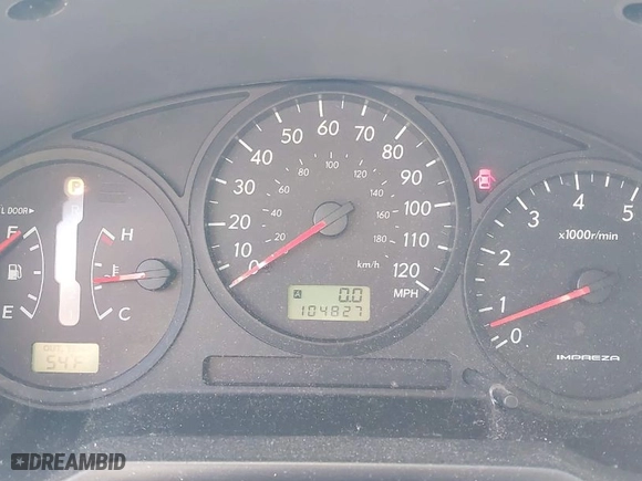 2007 Subaru Impreza Wagon i with VIN JF1GG61667H812209, listed as a IAAI auction lot 42024729 with 104,827 mi miles. Bid and sale history available at carsss.com. Image 7.