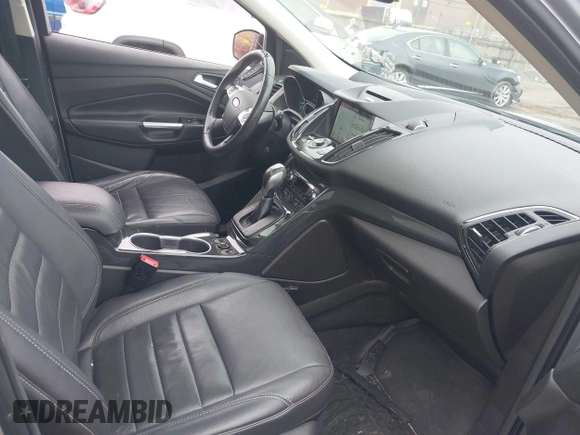 2016 Ford Escape Titanium with VIN 1FMCU9J93GUC55811, listed as a IAAI auction lot 41961519 with 99,878 mi miles. Bid and sale history available at carsss.com. Image 5.