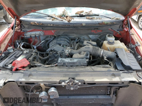 2011 Ford F-150 XL with VIN 1FTEX1CM5BFC84764, listed as a Copart auction lot 59138025 with 122,787 mi miles and Salvage title. Bid and sale history available at DreamBid. Image 11.