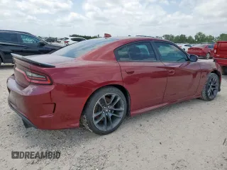 2020 Dodge Charger Scat Pack z VIN 2C3CDXGJ6LH219557, wystawiony jako Copart lot #57494375 z przebiegiem 43 591 mil mil oraz Szkoda całkowita • Salvage title. Historia ofert i sprzedaży dostępna na DreamBid. Obrazek 3.