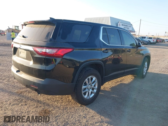 2020 Chevrolet Traverse LS z VIN 1GNERFKW9LJ127710, wystawiony jako IAAI lot #42006930 z przebiegiem Nie podano mil oraz . Historia ofert i sprzedaży dostępna na DreamBid. Obrazek 4.