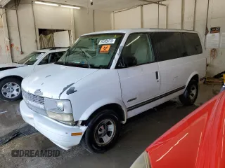 1998 Chevrolet Astro z VIN 1GNDM19WXWB109377, wystawiony jako Copart lot #58389375 z przebiegiem 284 046 mil mil oraz Szkoda całkowita • Salvage title. Historia ofert i sprzedaży dostępna na DreamBid. Obrazek 1.