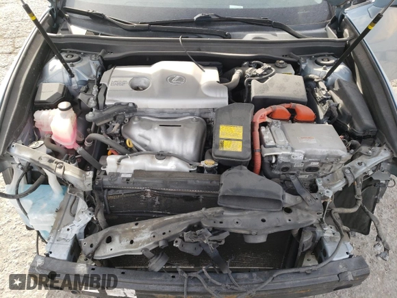 2014 Lexus ES 300h with VIN JTHBW1GG3E2045783, listed as a Copart auction lot 85146314 with 185,512 mi miles and Salvage Title. Bid and sale history available at DreamBid. Image 12.