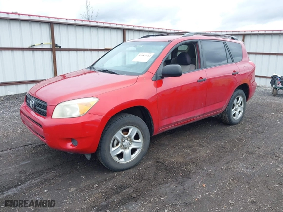 2007 Toyota RAV4 with VIN JTMZD33V975068878, listed as a IAAI auction lot 41881412 with 191,257 mi miles. Bid and sale history available at carsss.com. Image 2.