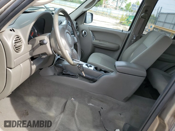 2006 Jeep Liberty Limited with VIN 1J4GL58K06W218884, listed as a Copart auction lot 55830035 with 98,039 mi miles and Salvage title. Bid and sale history available at DreamBid. Image 7.