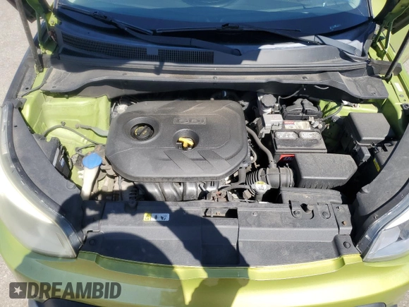 2014 Kia Soul + with VIN KNDJP3A57E7038657, listed as a Copart auction lot 54668935 with 143,619 mi miles and Salvage Title. Bid and sale history available at DreamBid. Image 12.