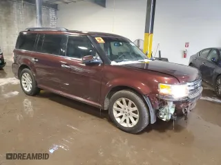 2010 Ford Flex SEL with VIN 2FMGK5CC6ABA42616, listed as a Copart auction lot 85689894 with 158,297 mi miles and Salvage Title. Bid and sale history available at carsss.com. Image 4.