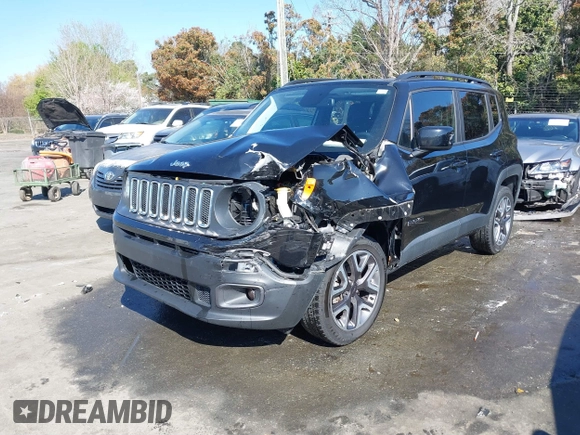 2018 Jeep Renegade Latitude with VIN ZACCJBBB9JPH28867, listed as a IAAI auction lot 41869702 with 70,742 mi miles and . Bid and sale history available at DreamBid. Image 17.