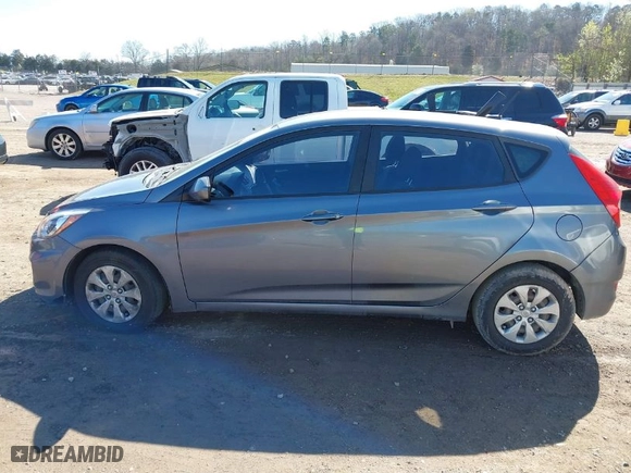 2017 Hyundai Accent SE with VIN KMHCT5AE0HU320057, listed as a IAAI auction lot 41851412 with 159,584 mi miles. Bid and sale history available at carsss.com. Image 13.