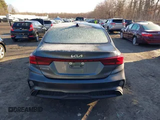 2022 Kia Forte LXS with VIN 3KPF24ADXNE466269, listed as a IAAI auction lot 41824255 with 34,130 mi miles and . Bid and sale history available at DreamBid. Image 15.