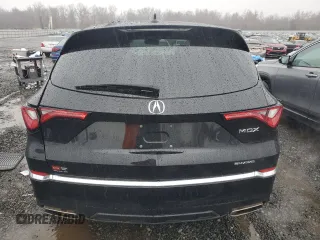 2023 Acura MDX with VIN 5J8YE1H36PL028064, listed as a Copart auction lot 81666304 with 16,586 mi miles and Salvage Title. Bid and sale history available at carsss.com. Image 6.