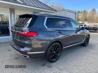 2019 BMW X7 xDrive40i z VIN 5UXCW2C55KLB44273, wystawiony jako Copart lot #48701655 z przebiegiem 135 765 mil mil oraz Czysty tytuł • Clean title. Historia ofert i sprzedaży dostępna na DreamBid. Obrazek 4.
