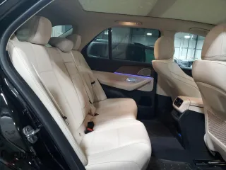 2025 Mercedes-Benz GLE 450 with VIN 4JGFB5KBXSB385683, listed as a Copart auction lot 53837845 with 1,377 mi miles and Salvage title. Bid and sale history available at DreamBid. Image 11.