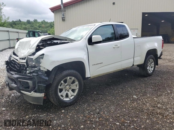 2022 Chevrolet Colorado 2WD LT with VIN 1GCHSCEA1N1272512, listed as a Copart auction lot 63872505 with 44,033 mi miles and Clean title. Bid and sale history available at DreamBid. Image 1.