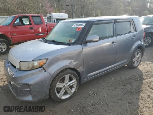 2012 Scion xB with VIN JTLZE4FE5CJ013722, listed as a Copart auction lot 51506865 with 0 mi miles and Salvage Title. Bid and sale history available at carsss.com. Image 1.