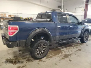 2010 Ford F-150 XL with VIN 1FTFW1EV3AFD29468, listed as a Copart auction lot 52371705 with 186,317 mi miles and Salvage Title. Bid and sale history available at carsss.com. Image 3.