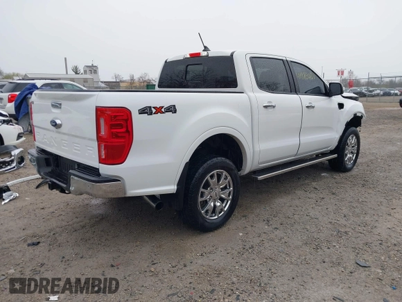 2021 Ford Ranger XL z VIN 1FTER4FH6MLE00004, wystawiony jako IAAI lot #41983031 z przebiegiem 54 227 mil mil oraz . Historia ofert i sprzedaży dostępna na DreamBid. Obrazek 4.