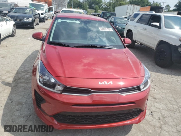 2023 Kia Rio S with VIN 3KPA24AD7PE607814, listed as a Copart auction lot 68135784 with 8,658 mi miles and Salvage Title. Bid and sale history available at DreamBid. Image 5.
